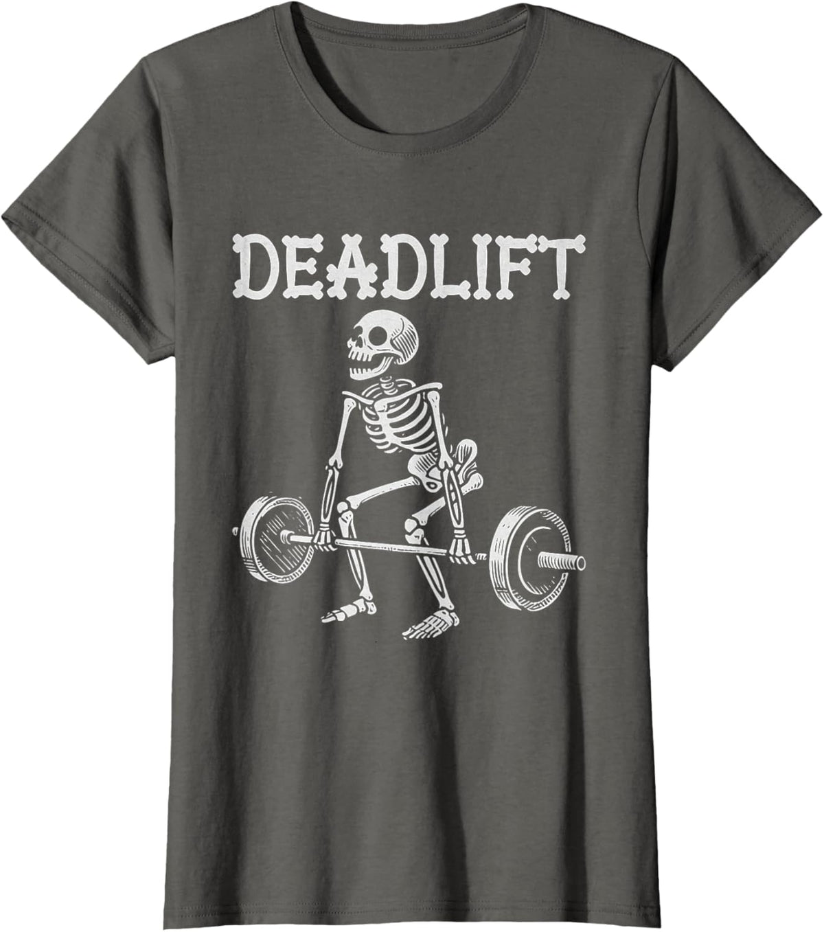 Deadlift Funny Halloween Skeleton Weight Lifting Workout