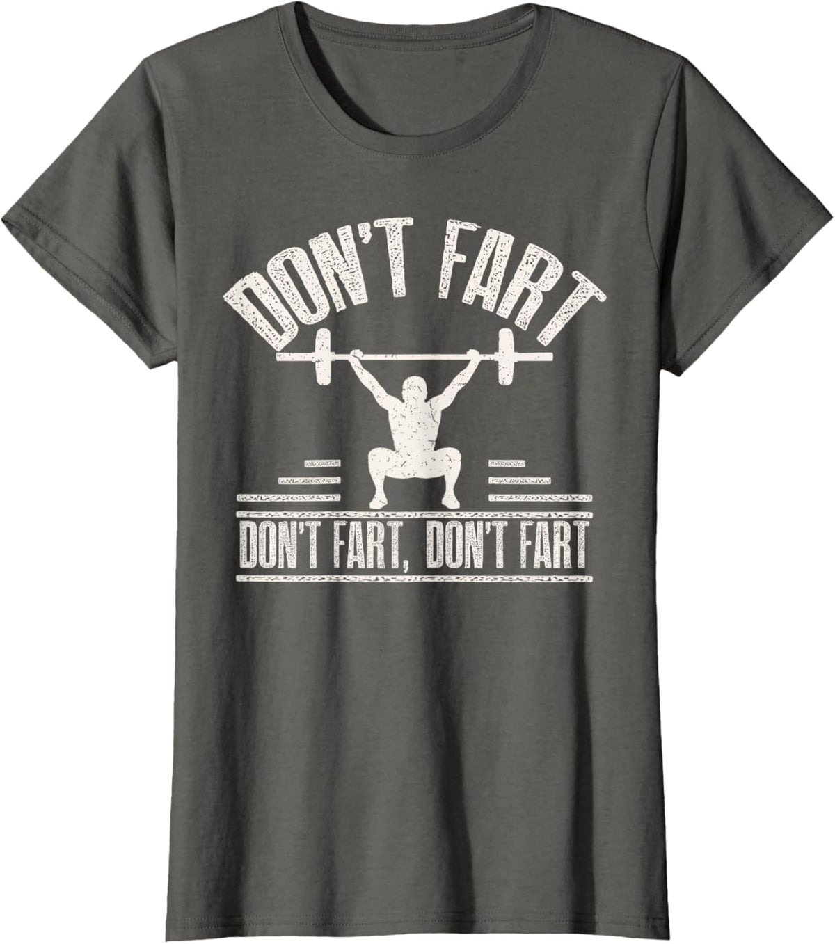 Don't Fart Funny Fitness Gym Workout Weights Squat