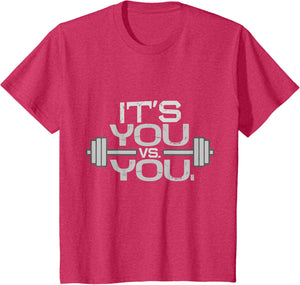 Its vs. You Workout Gym Exercise Motivation & Fitness