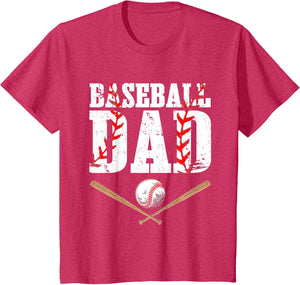 Baseball Dad Happy Fathers Day for Men Boys Kid