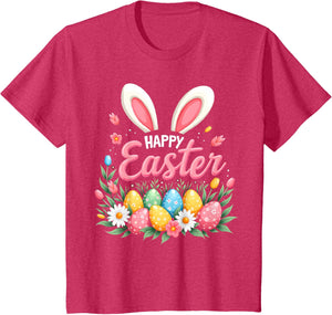 Happy Easter Bunny Spring Easter Egg Easter Shirts For Women