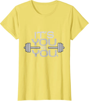 Its vs. You Workout Gym Exercise Motivation & Fitness