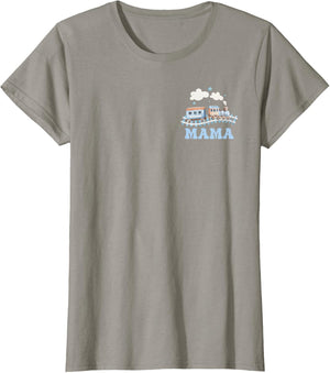 Mama First Birthday Boy Girl Train Railroad Family Matching