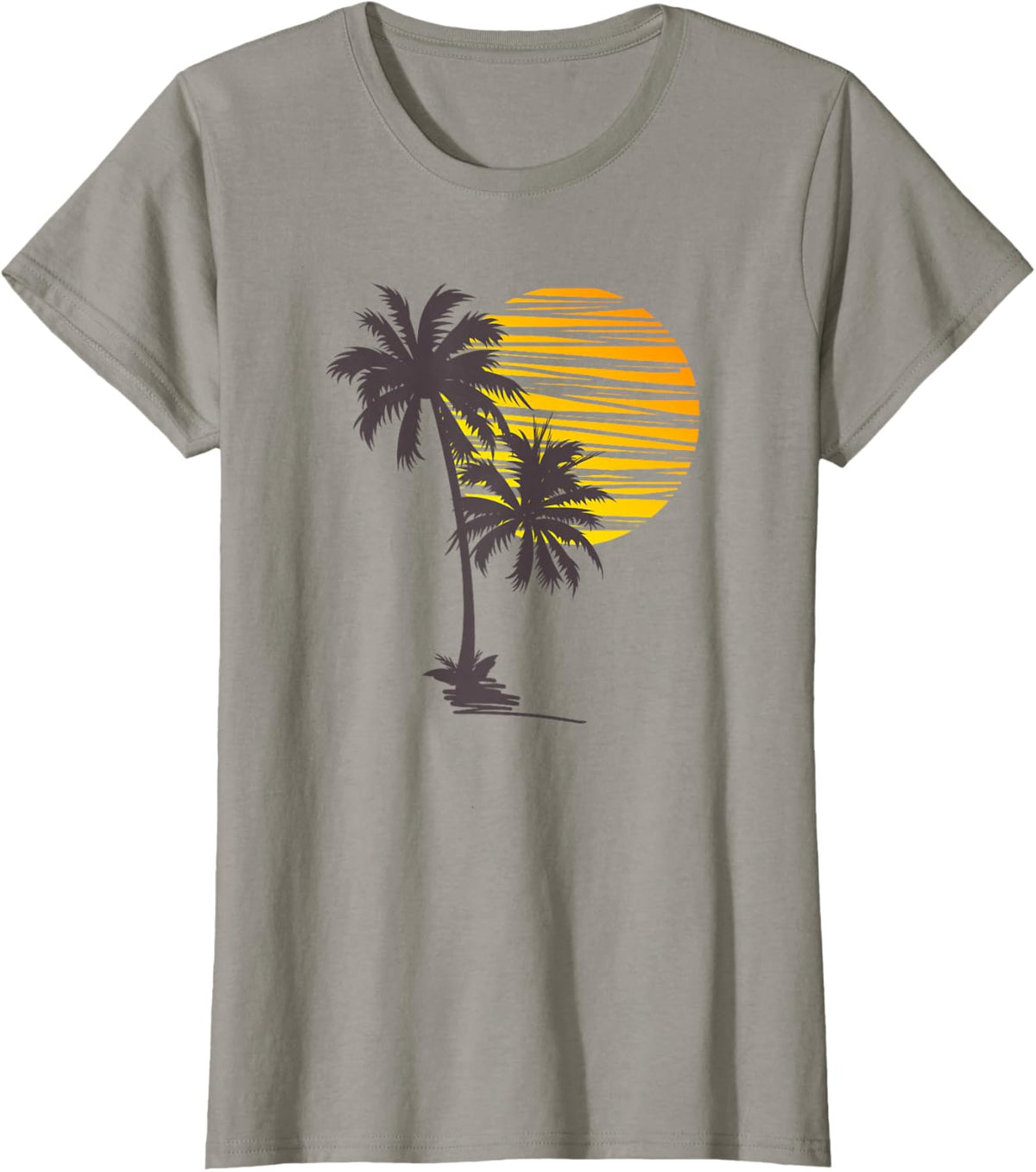 Beach Palm Tree T-Shirt Nice Funny Holiday Summer Holiday