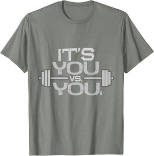 Its vs. You Workout Gym Exercise Motivation & Fitness