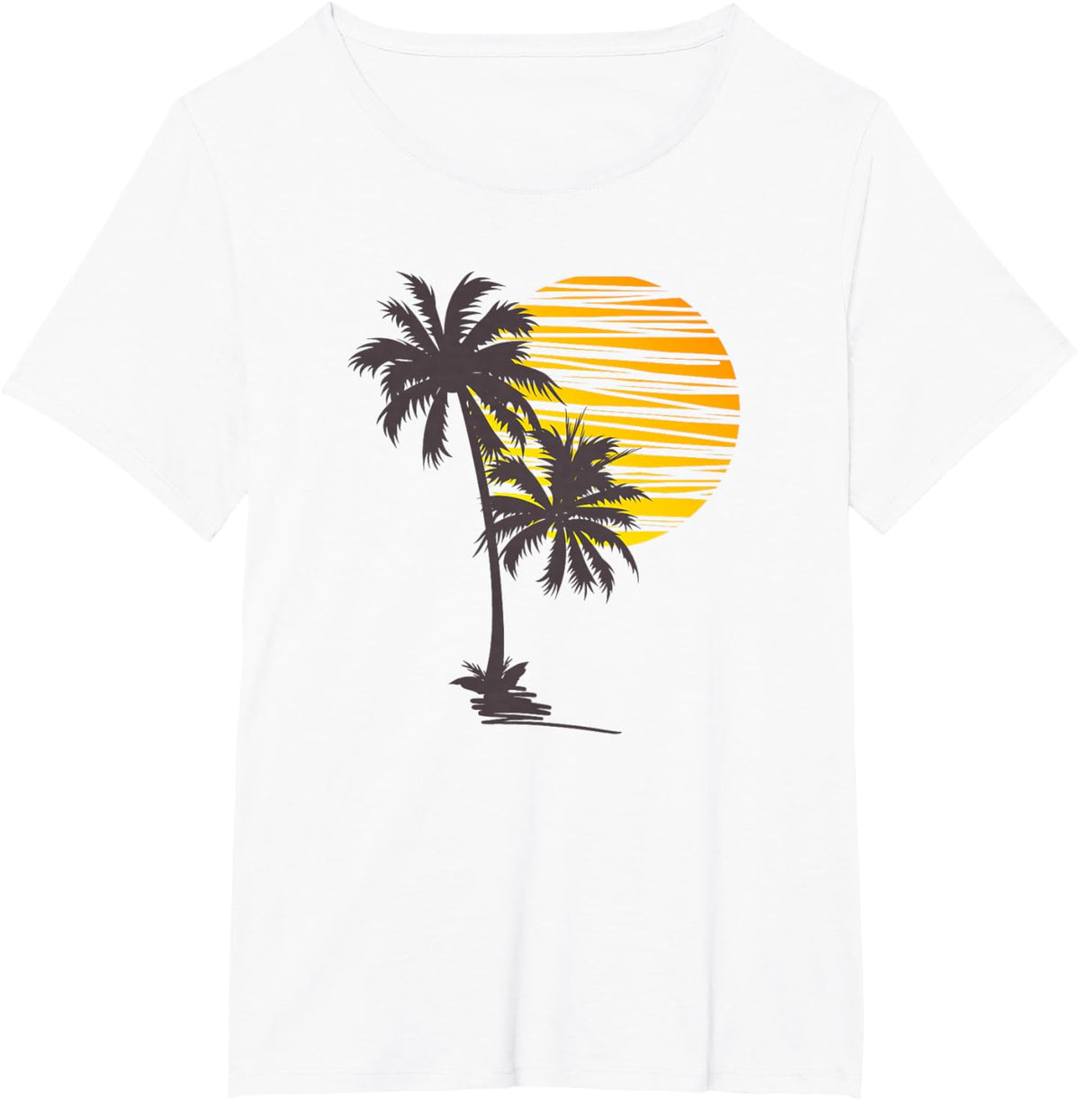 Beach Palm Tree T-Shirt Nice Funny Holiday Summer Holiday