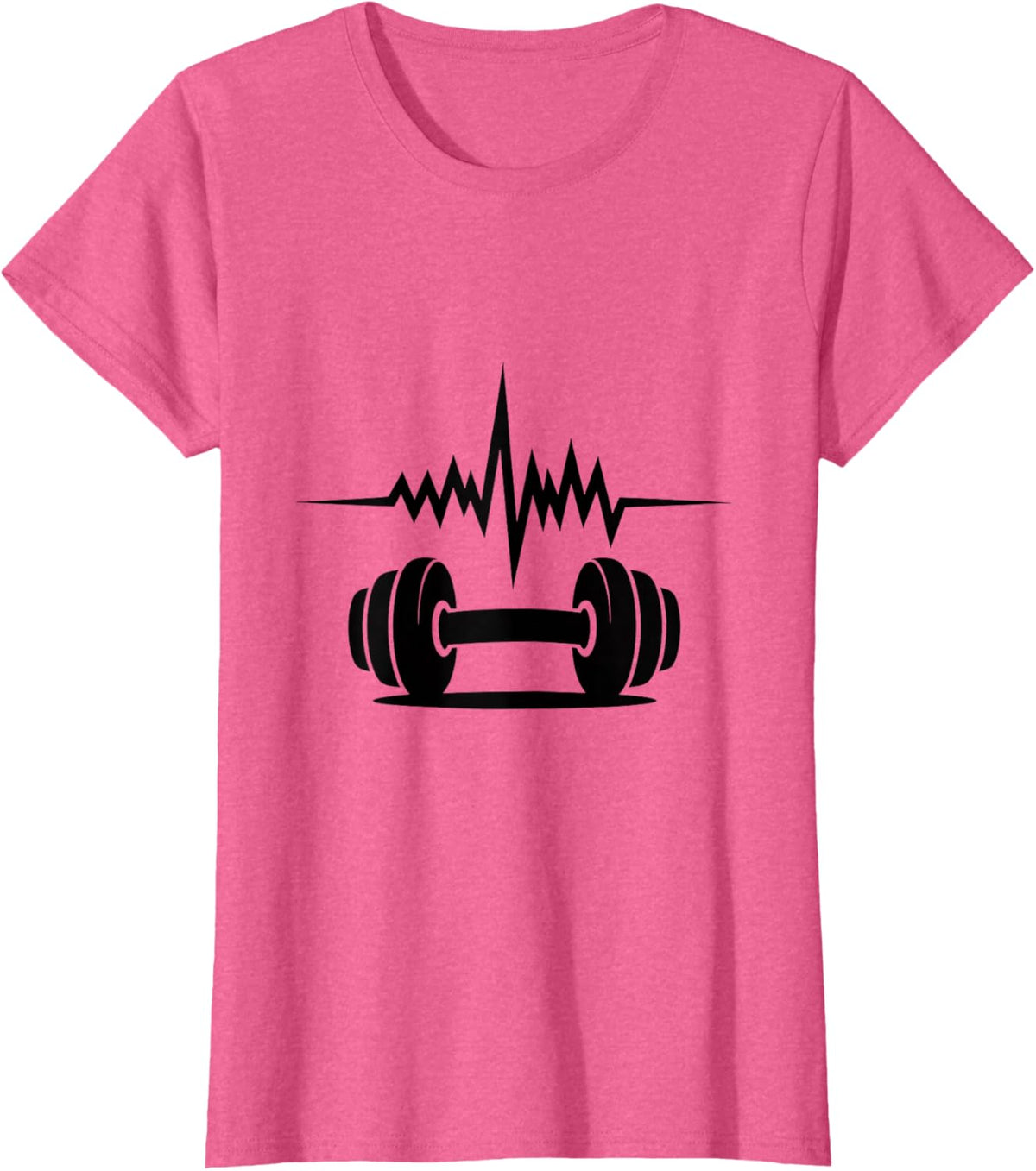 Heartbeat Fitness Enthusiast Dumbbell Motivation