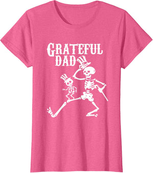 Grateful Dad Halloween Holidays Funny for Men Women