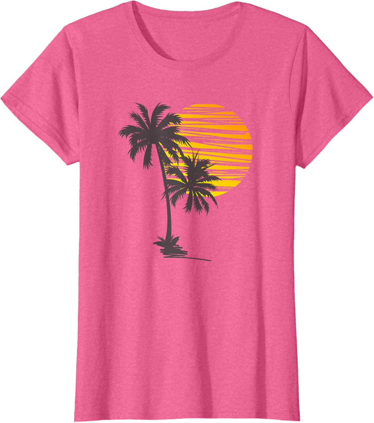 Beach Palm Tree T-Shirt Nice Funny Holiday Summer Holiday