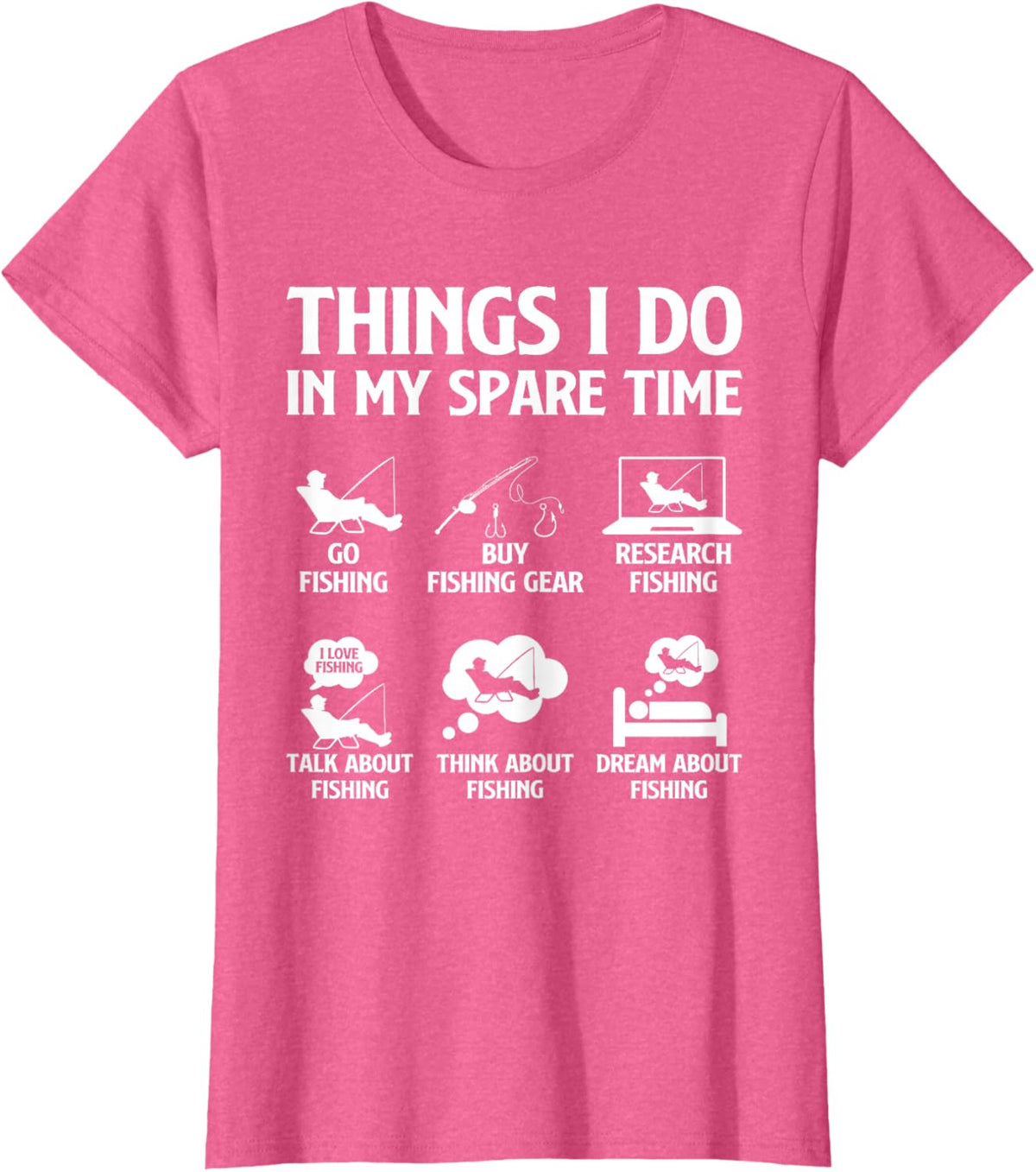 Things I Do in My Spare Time Fishing Boys Men Bass Fishing