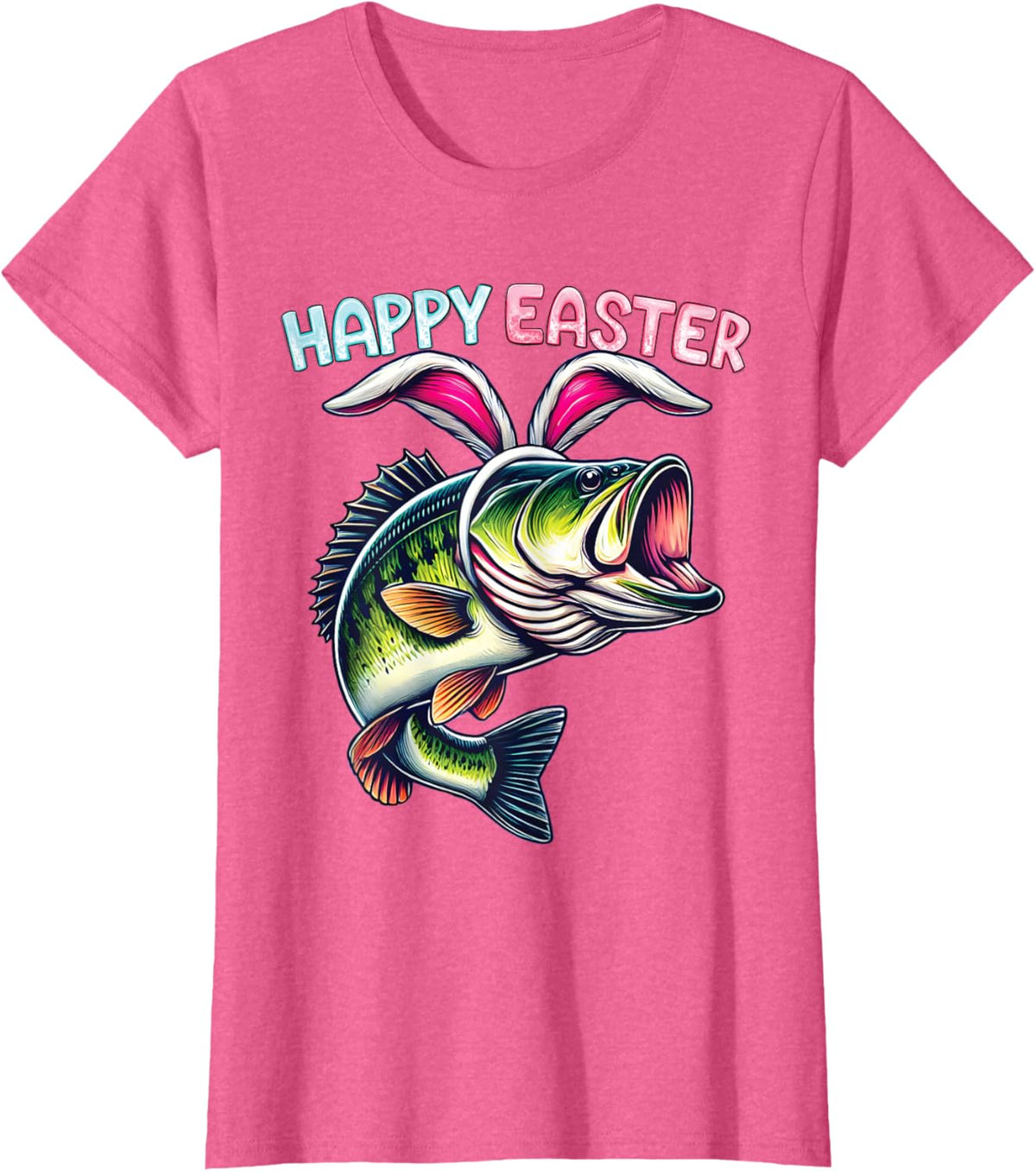 Fisherman Bunny Ears Funny Fish Easter Holiday Eggs Fishing
