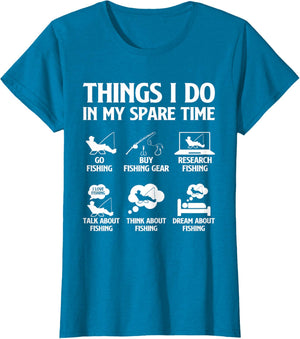 Things I Do in My Spare Time Fishing Boys Men Bass Fishing