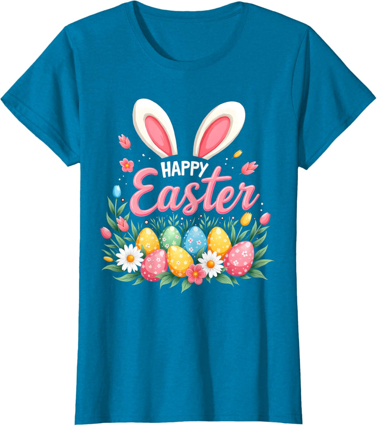 Happy Easter Bunny Spring Easter Egg Easter Shirts For Women
