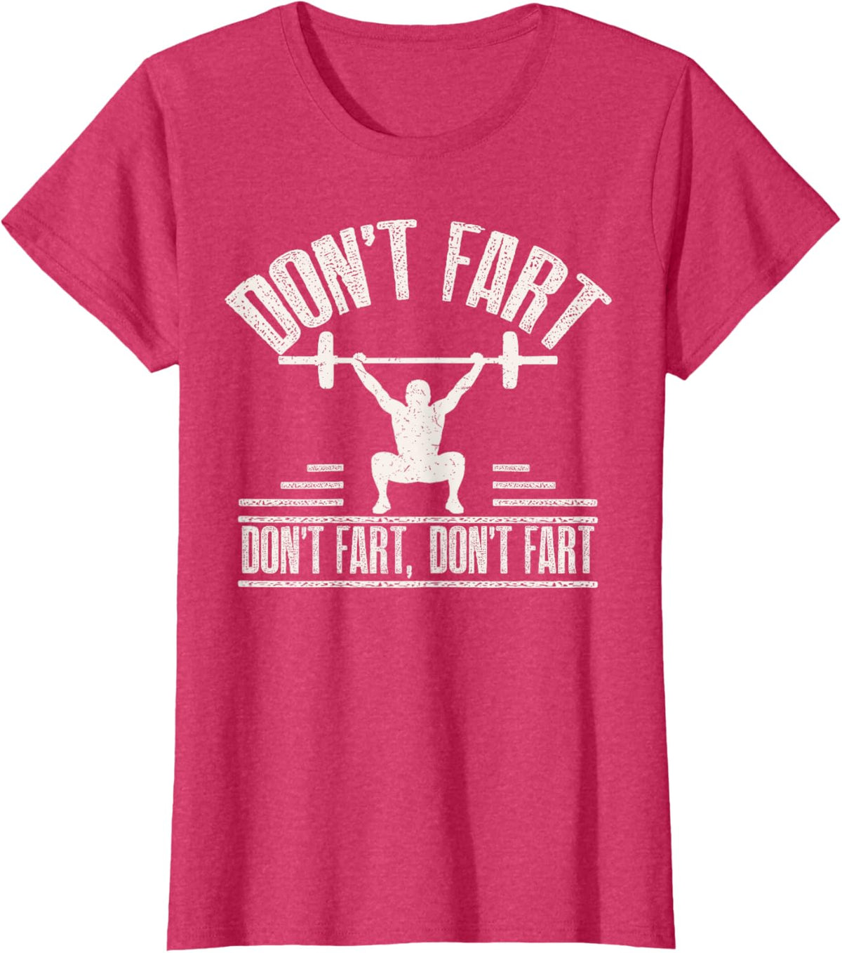 Don't Fart Funny Fitness Gym Workout Weights Squat