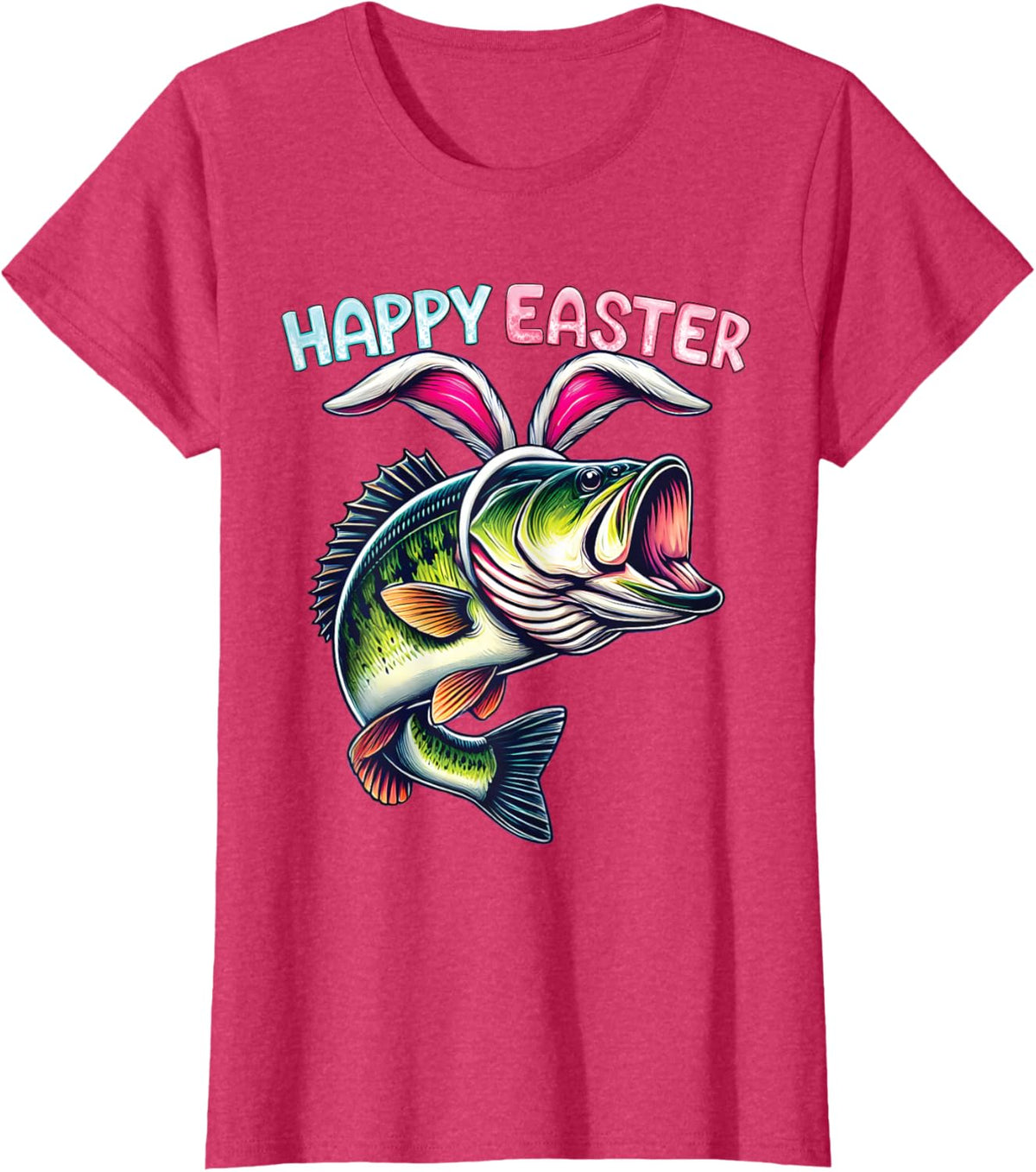 Fisherman Bunny Ears Funny Fish Easter Holiday Eggs Fishing