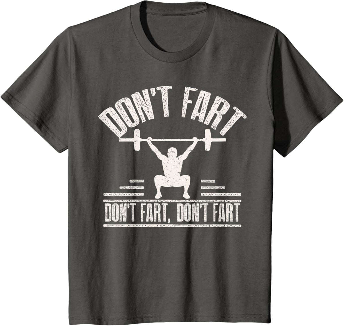 Don't Fart Funny Fitness Gym Workout Weights Squat
