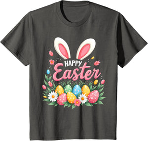 Happy Easter Bunny Spring Easter Egg Easter Shirts For Women
