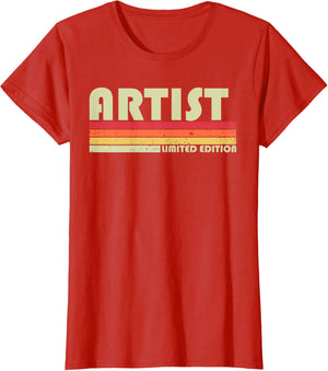 Artist Funny Job Title Profession Birthday Worker Idea