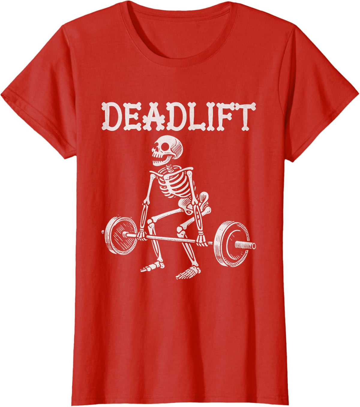 Deadlift Funny Halloween Skeleton Weight Lifting Workout