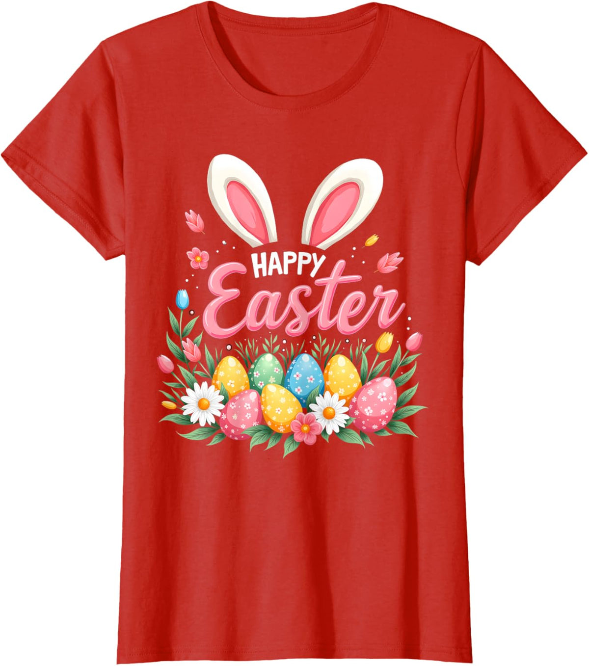 Happy Easter Bunny Spring Easter Egg Easter Shirts For Women
