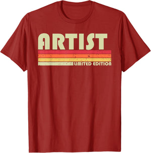 Artist Funny Job Title Profession Birthday Worker Idea