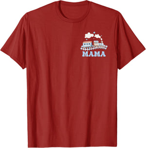 Mama First Birthday Boy Girl Train Railroad Family Matching