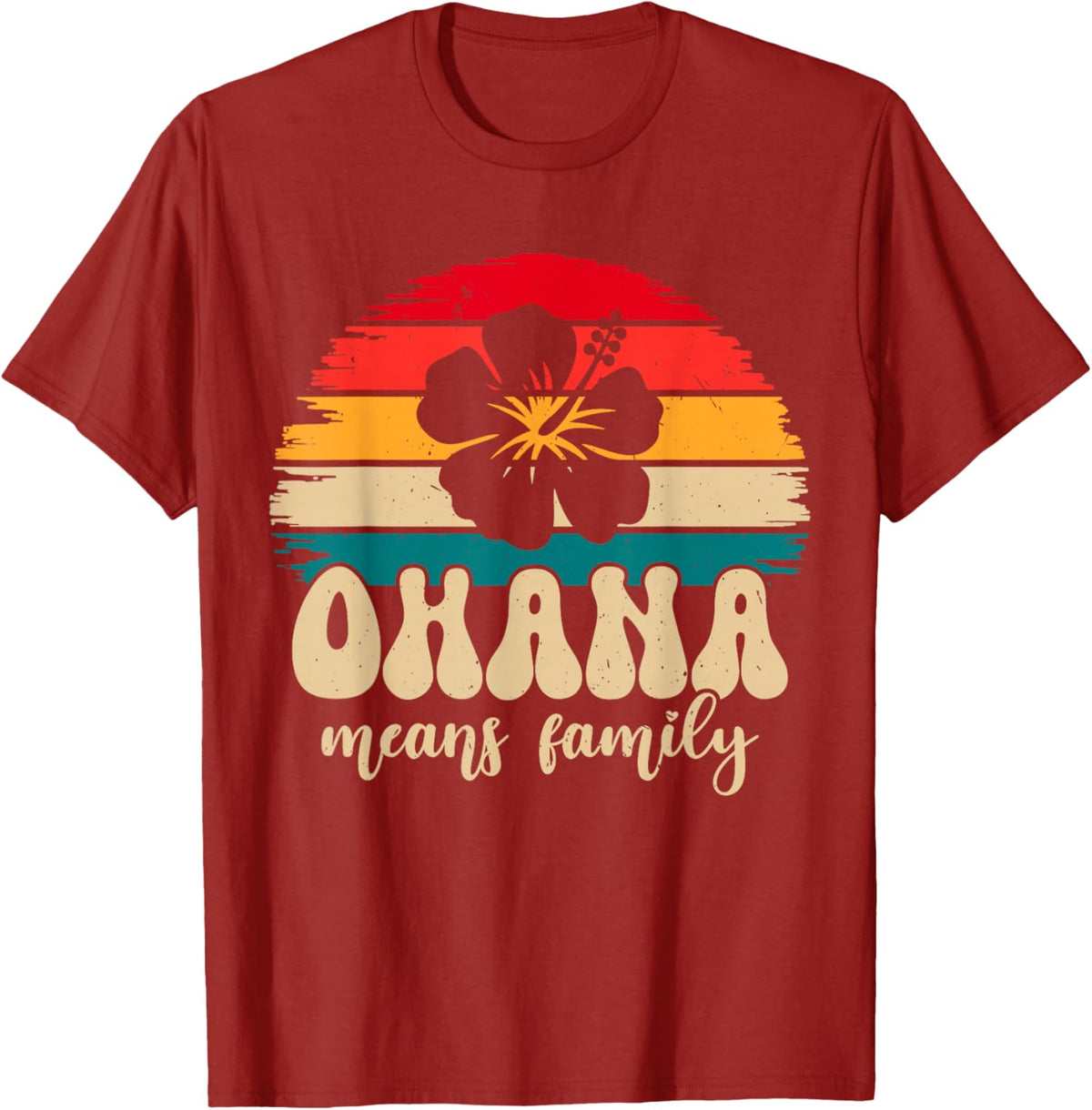 Ohana Means Family Hawaii Summer Vacation Holiday