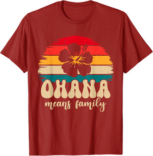 Ohana Means Family Hawaii Summer Vacation Holiday