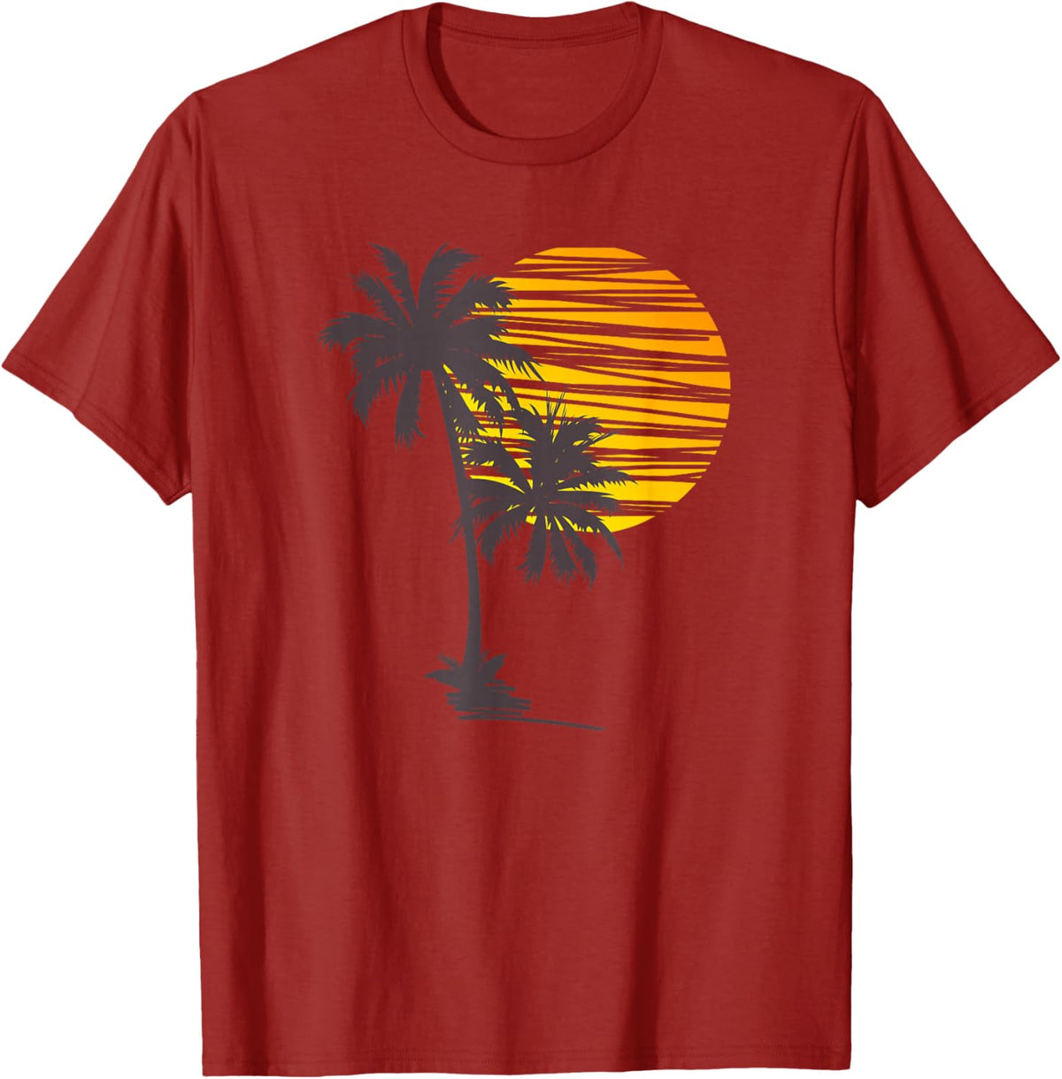Beach Palm Tree T-Shirt Nice Funny Holiday Summer Holiday