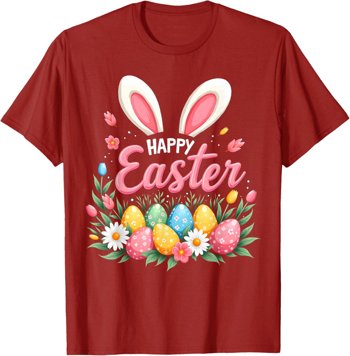Happy Easter Bunny Spring Easter Egg Easter Shirts For Women