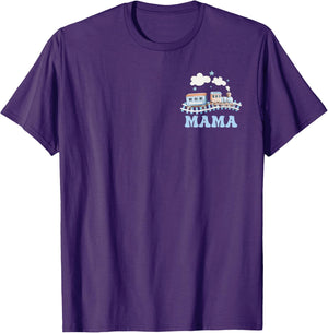 Mama First Birthday Boy Girl Train Railroad Family Matching