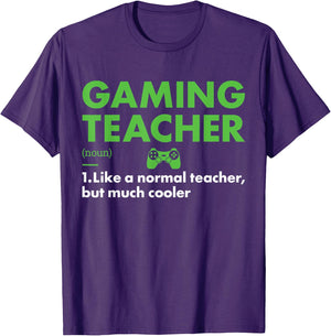 Gamer Teacher Definition Gaming Men Women