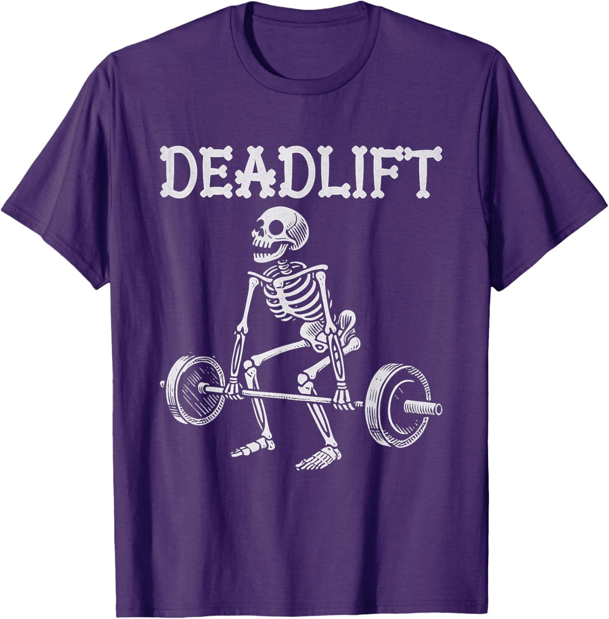 Deadlift Funny Halloween Skeleton Weight Lifting Workout