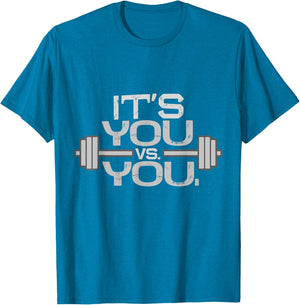 Its vs. You Workout Gym Exercise Motivation & Fitness