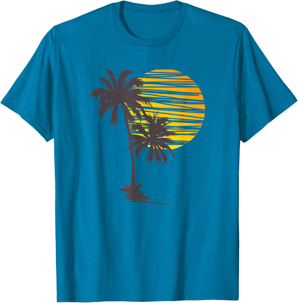 Beach Palm Tree T-Shirt Nice Funny Holiday Summer Holiday