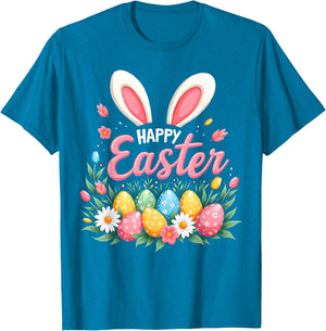 Happy Easter Bunny Spring Easter Egg Easter Shirts For Women