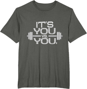 Its vs. You Workout Gym Exercise Motivation & Fitness