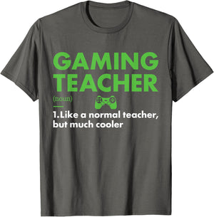 Gamer Teacher Definition Gaming Men Women
