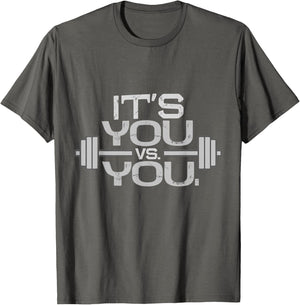 Its vs. You Workout Gym Exercise Motivation & Fitness