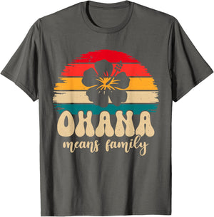 Ohana Means Family Hawaii Summer Vacation Holiday