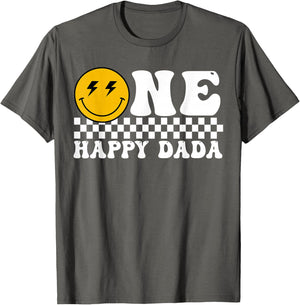 Happy Dada 1st Birthday Family Matching Theme