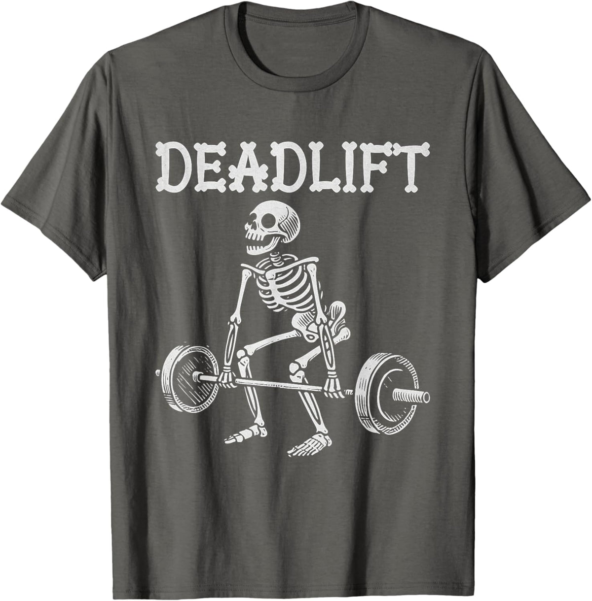 Deadlift Funny Halloween Skeleton Weight Lifting Workout
