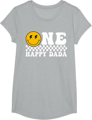 Happy Dada 1st Birthday Family Matching Theme