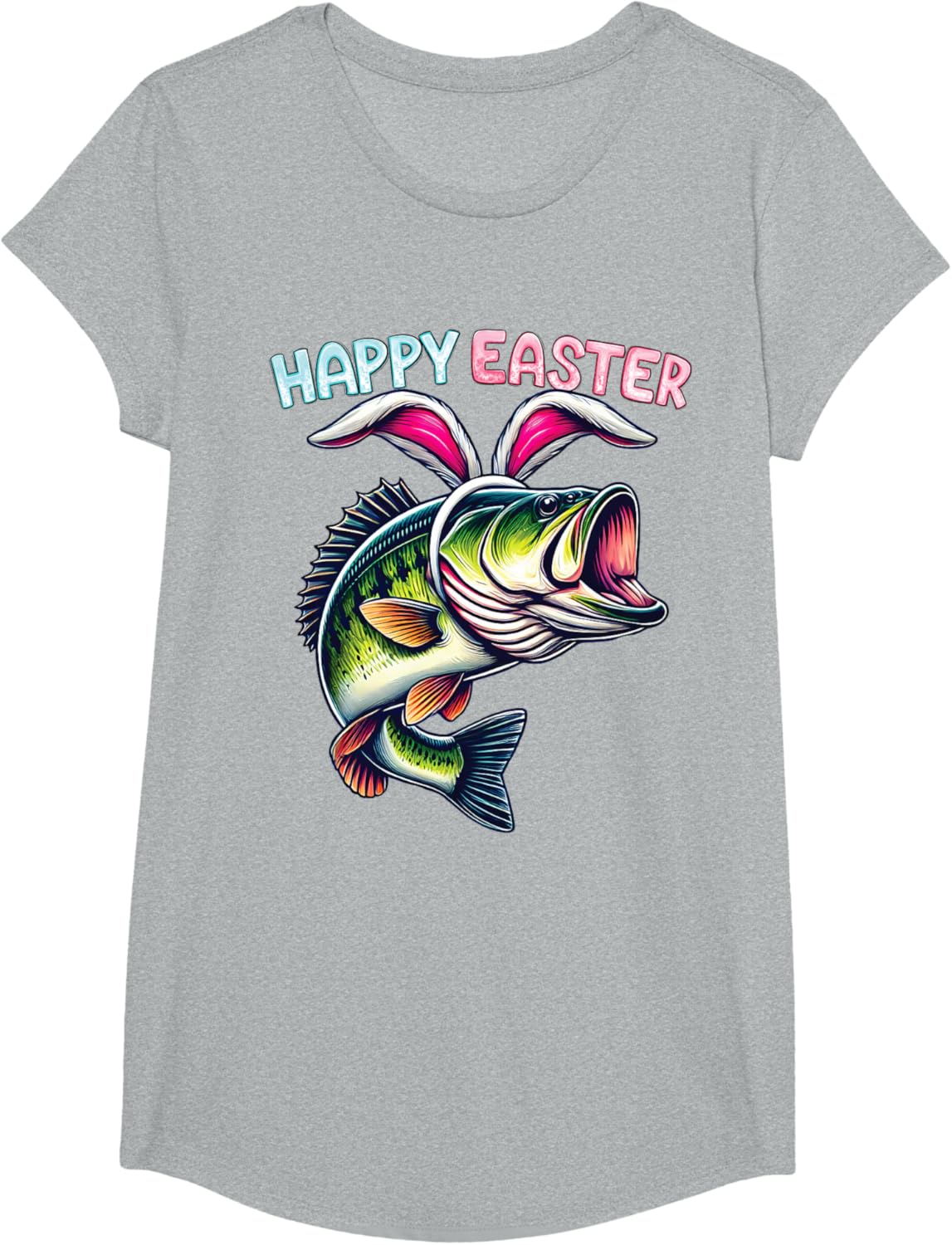 Fisherman Bunny Ears Funny Fish Easter Holiday Eggs Fishing