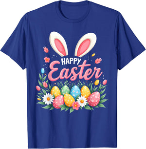 Happy Easter Bunny Spring Easter Egg Easter Shirts For Women