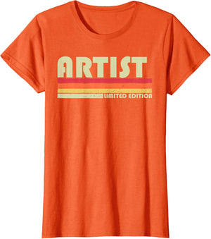Artist Funny Job Title Profession Birthday Worker Idea