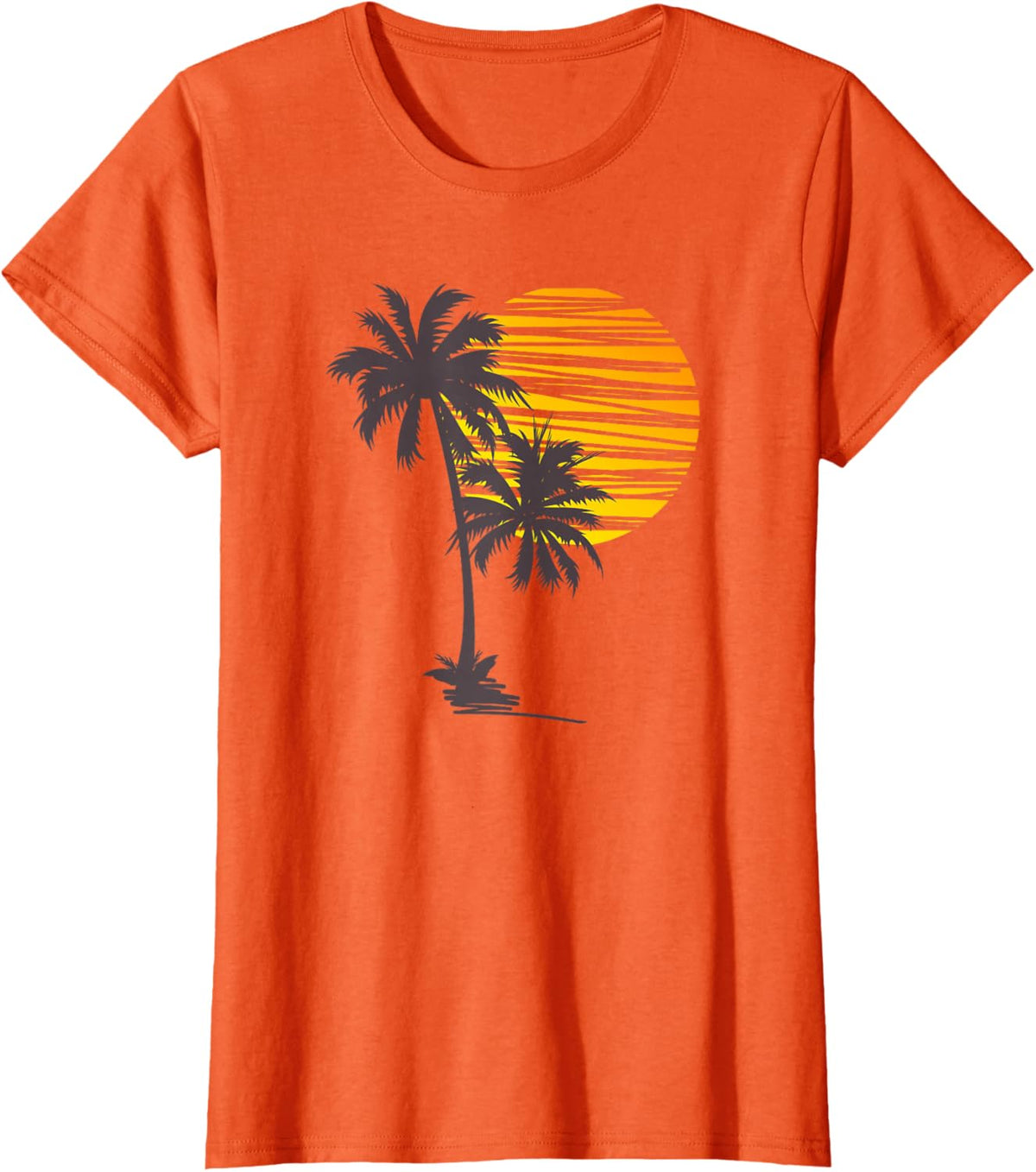 Beach Palm Tree T-Shirt Nice Funny Holiday Summer Holiday