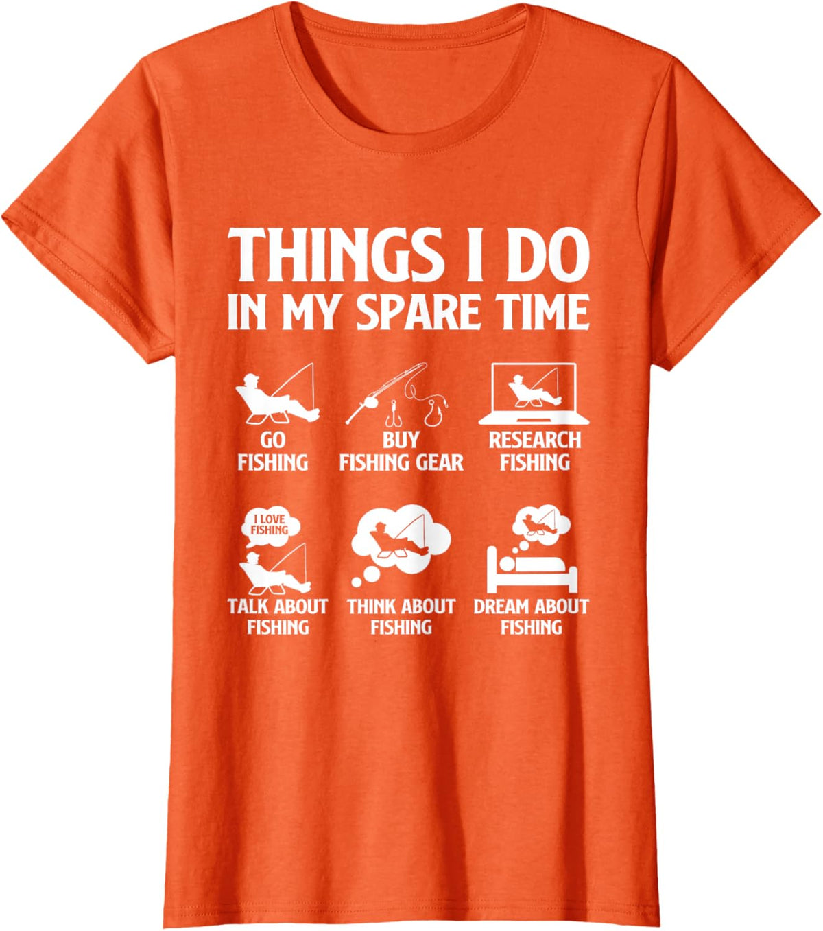 Things I Do in My Spare Time Fishing Boys Men Bass Fishing