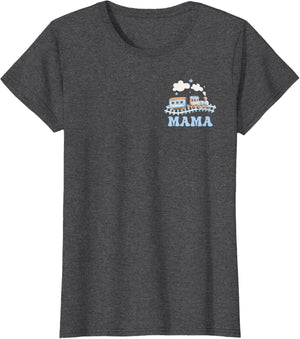 Mama First Birthday Boy Girl Train Railroad Family Matching