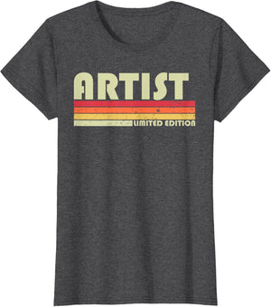 Artist Funny Job Title Profession Birthday Worker Idea